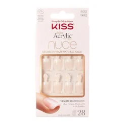 Acrylic Nude French Nails