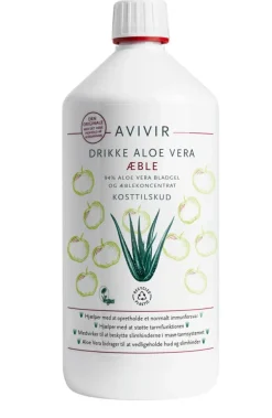 Aloe Vera Drikkeklar Æble
