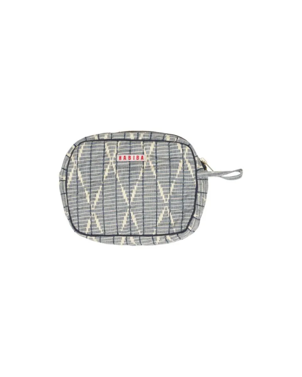 Amina Ikat Makeup Clutch