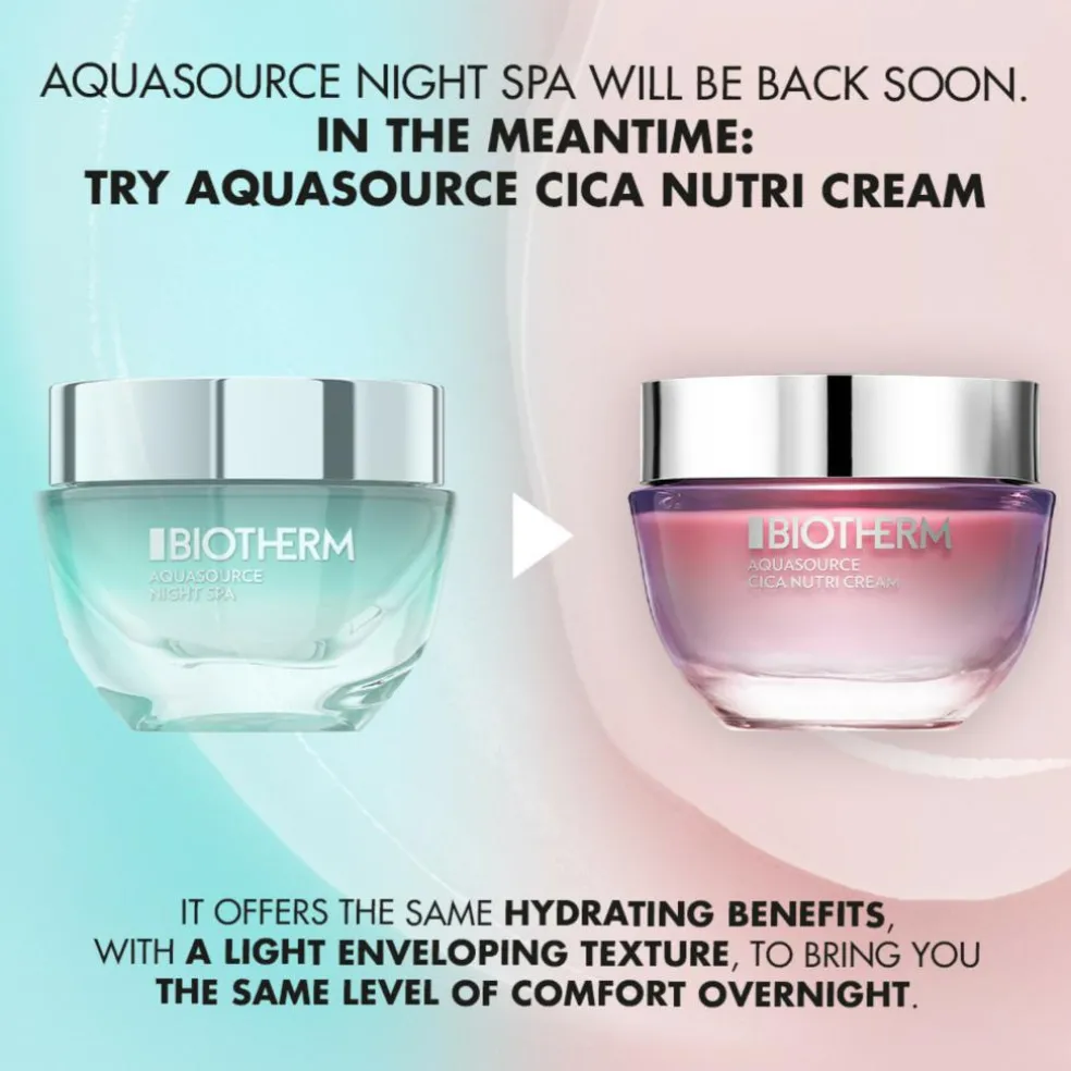 Aquasource Night Spa Moisturizing Cream