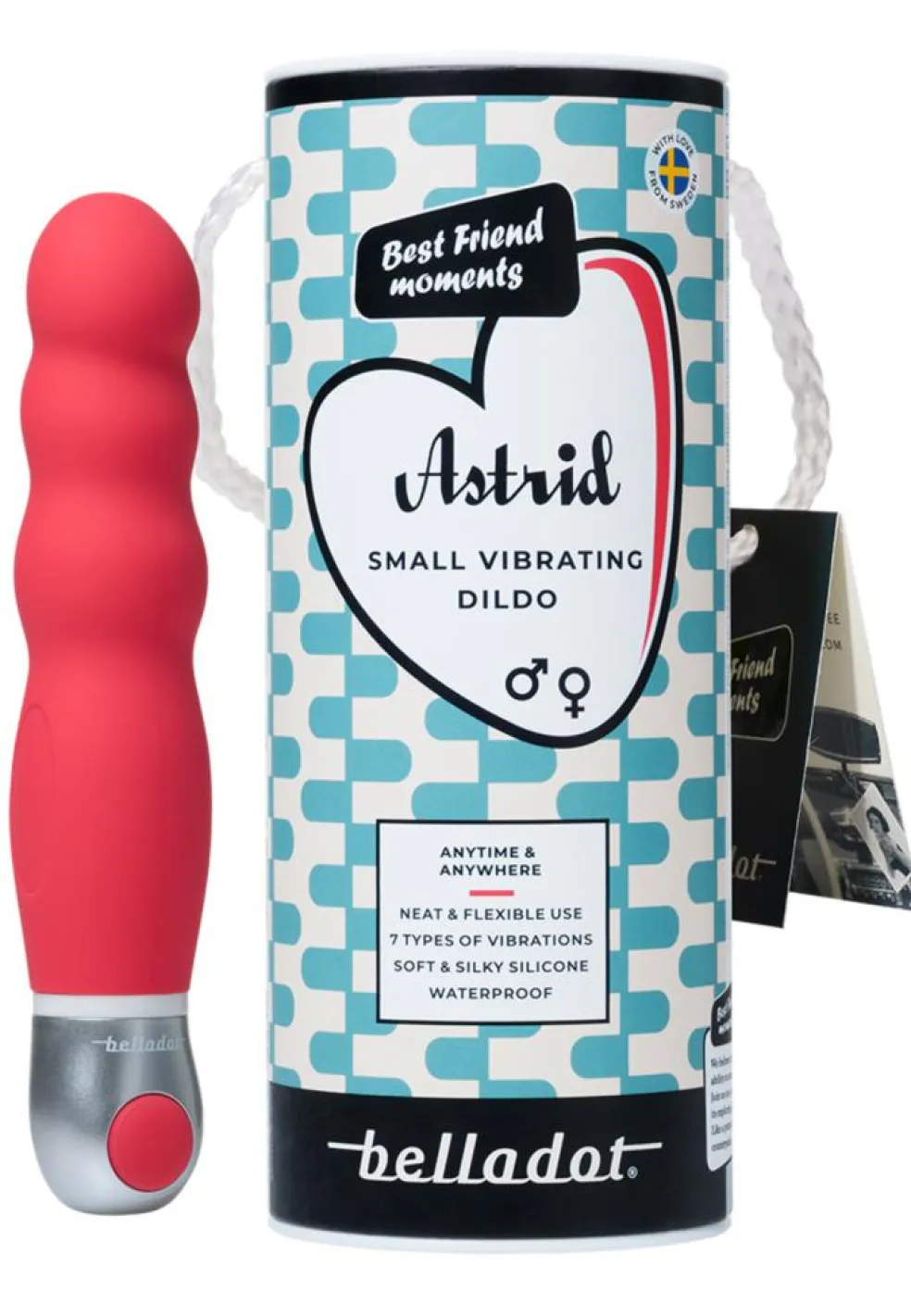 Astrid Small Vibrating Dildo