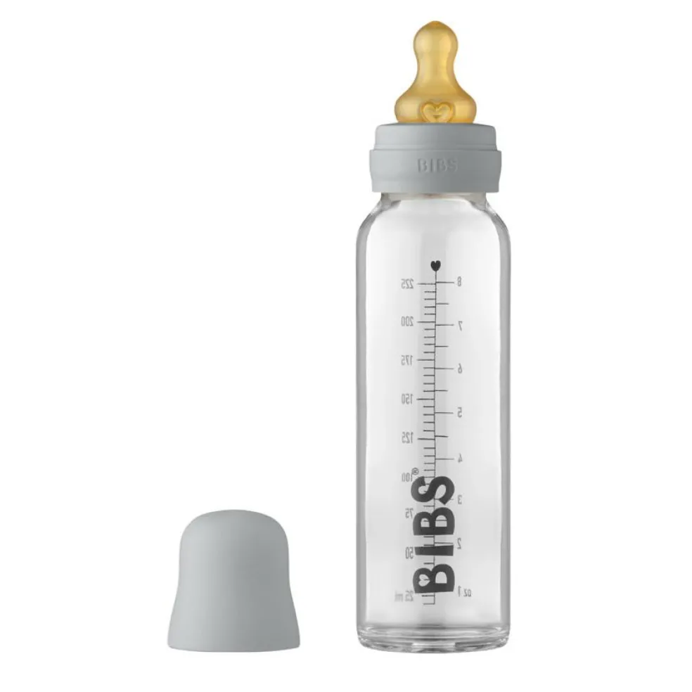 Baby Glass Bottle Complete Set Latex