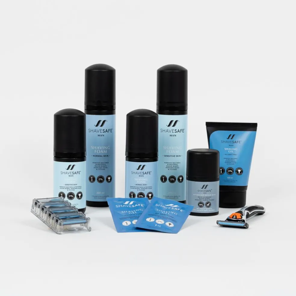 Barberskum til mænd sensitiv