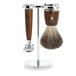 Barbersæt med DE-Skraber, holder, kost ASK