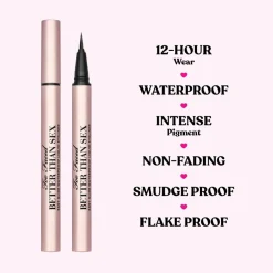 Better Than Sex Easy Glide Waterproof Liquid Eyeliner