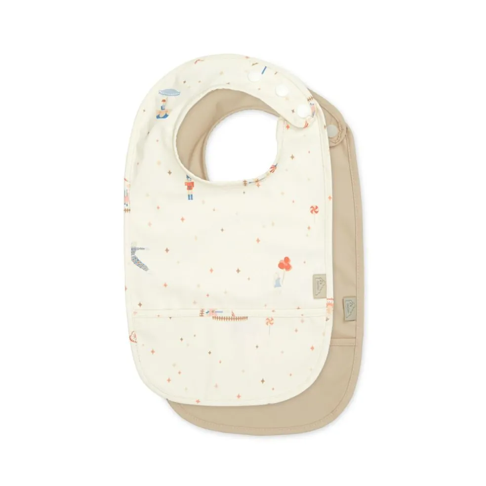 Bib w/ pocket 2-pak