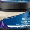 Blonde Purple Mask
