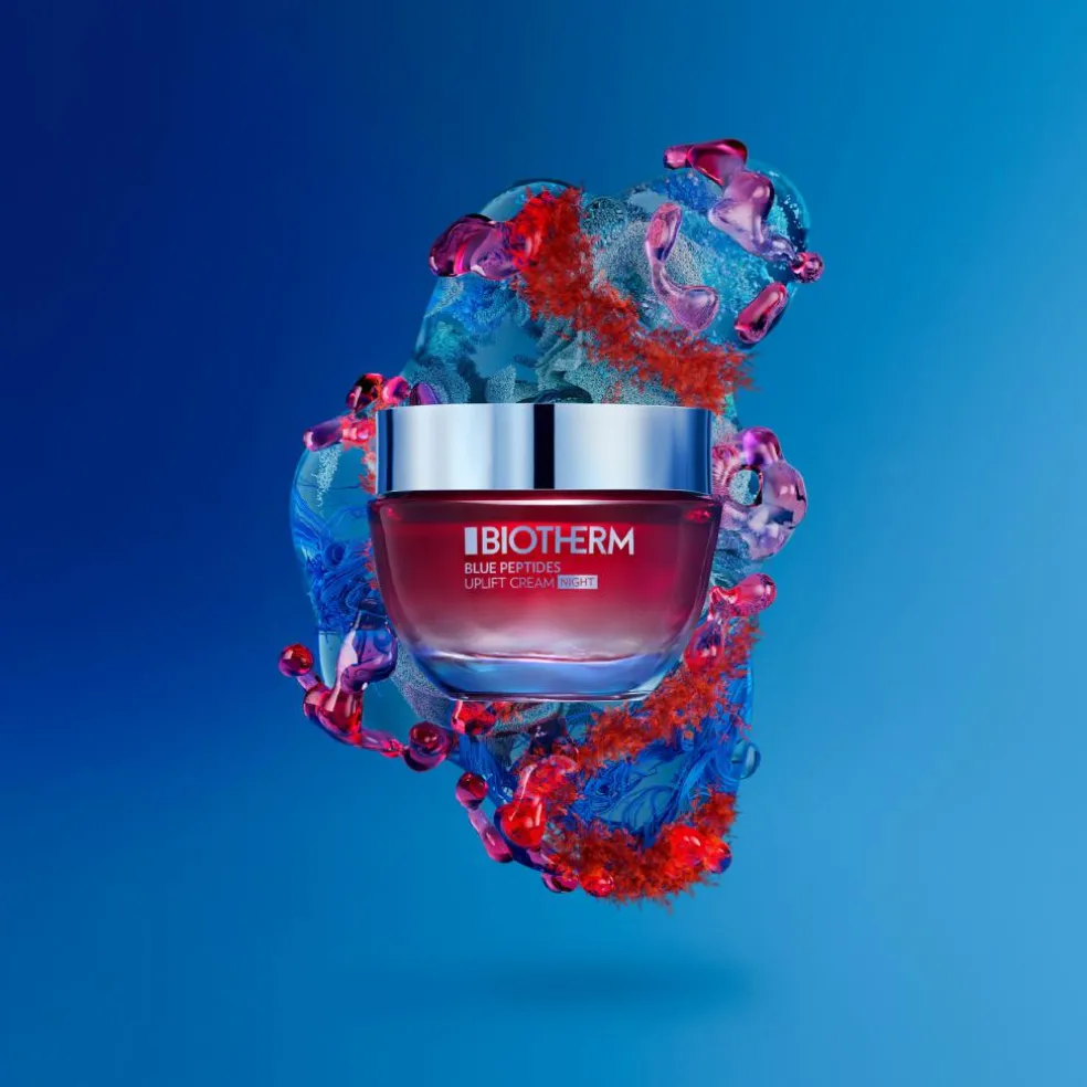Blue Peptides Uplift Moisturizing Night Cream