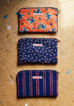 Bolster Stripe Mini Clutch