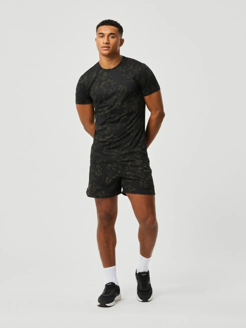 Borg Short Shorts Print