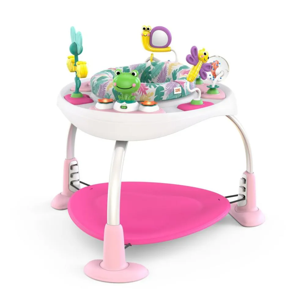 Bounce Bounce Baby 2-i-1 Legetrampolin og Bord