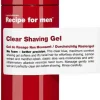 Clear Shaving Gel