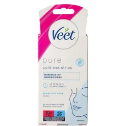 Cold Wax Strips Sensitive Face