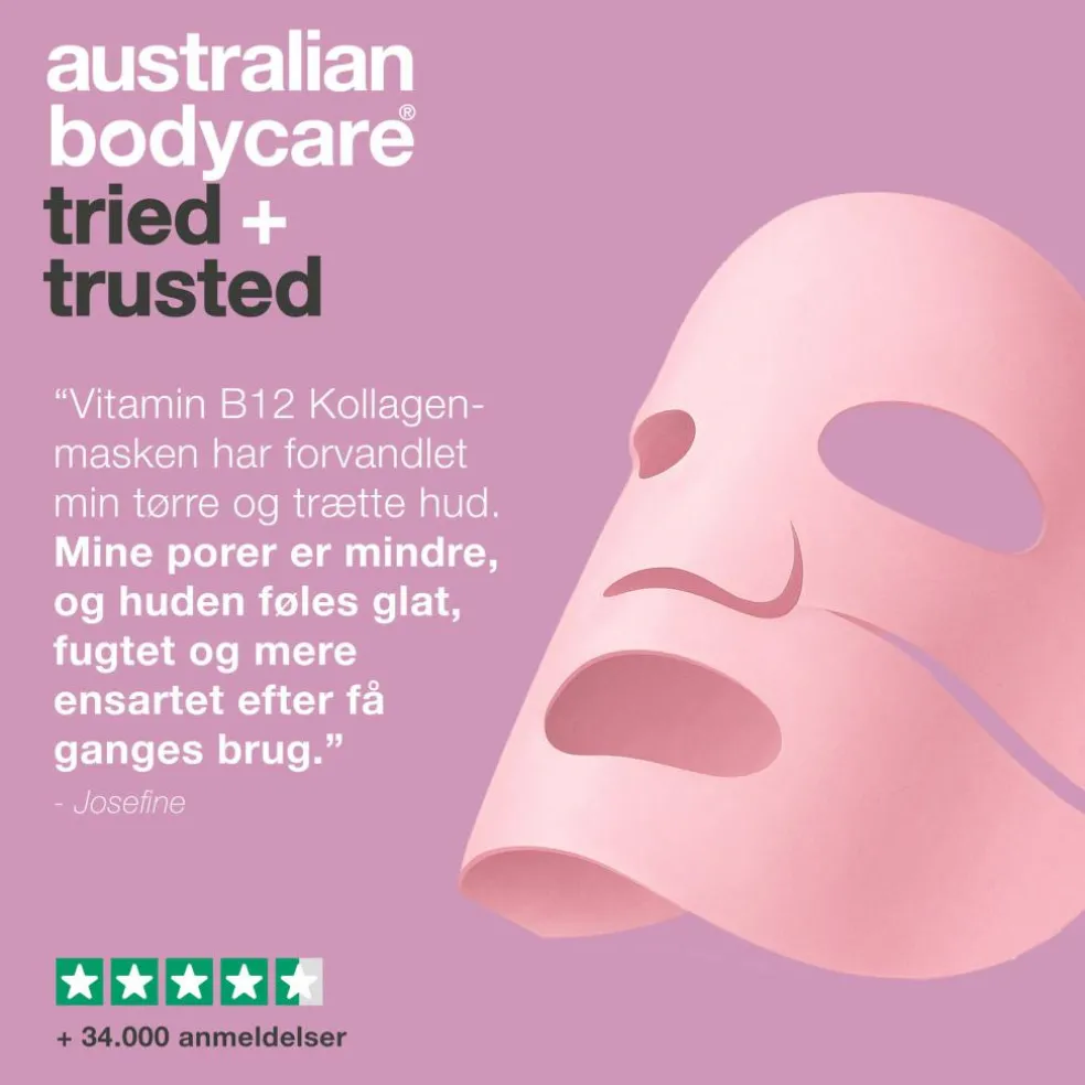 Collagen & Vitamin B12 Pink Mask