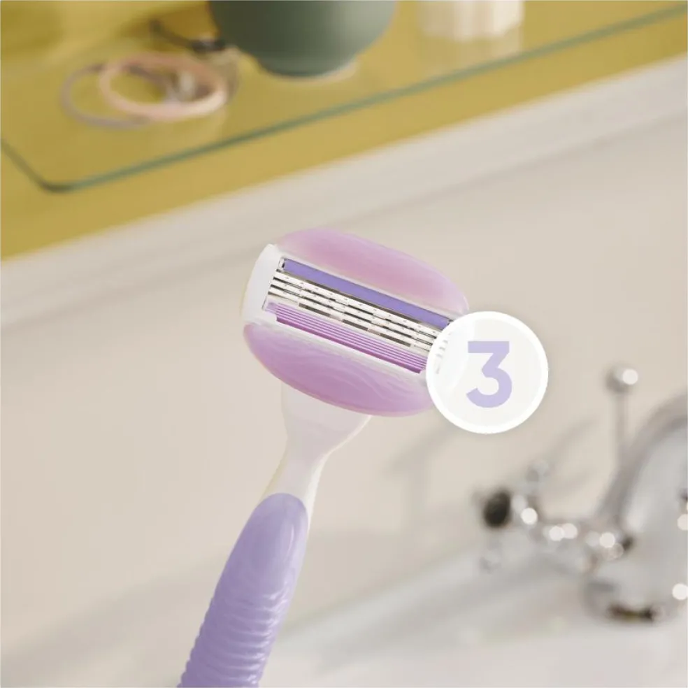 Comfortglide Breeze Barberskraber + 3 Barberblade