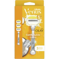 Comfortglide Coconut + Olay barberskraber