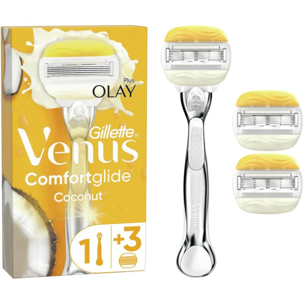Comfortglide Coconut + Olay barberskraber