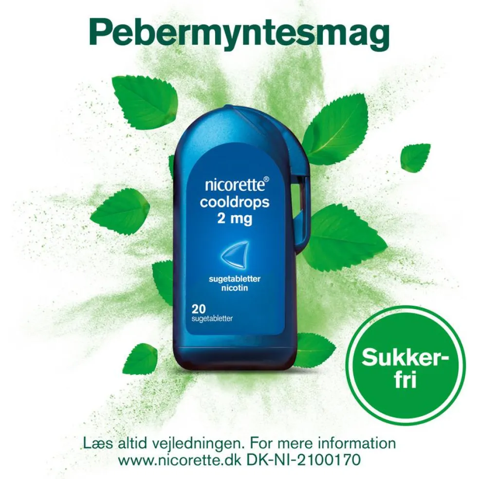 Cooldrops 2 mg sugetabletter