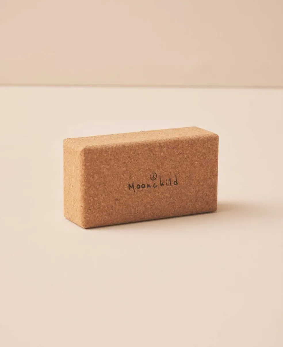 Cork Yoga Block Lean