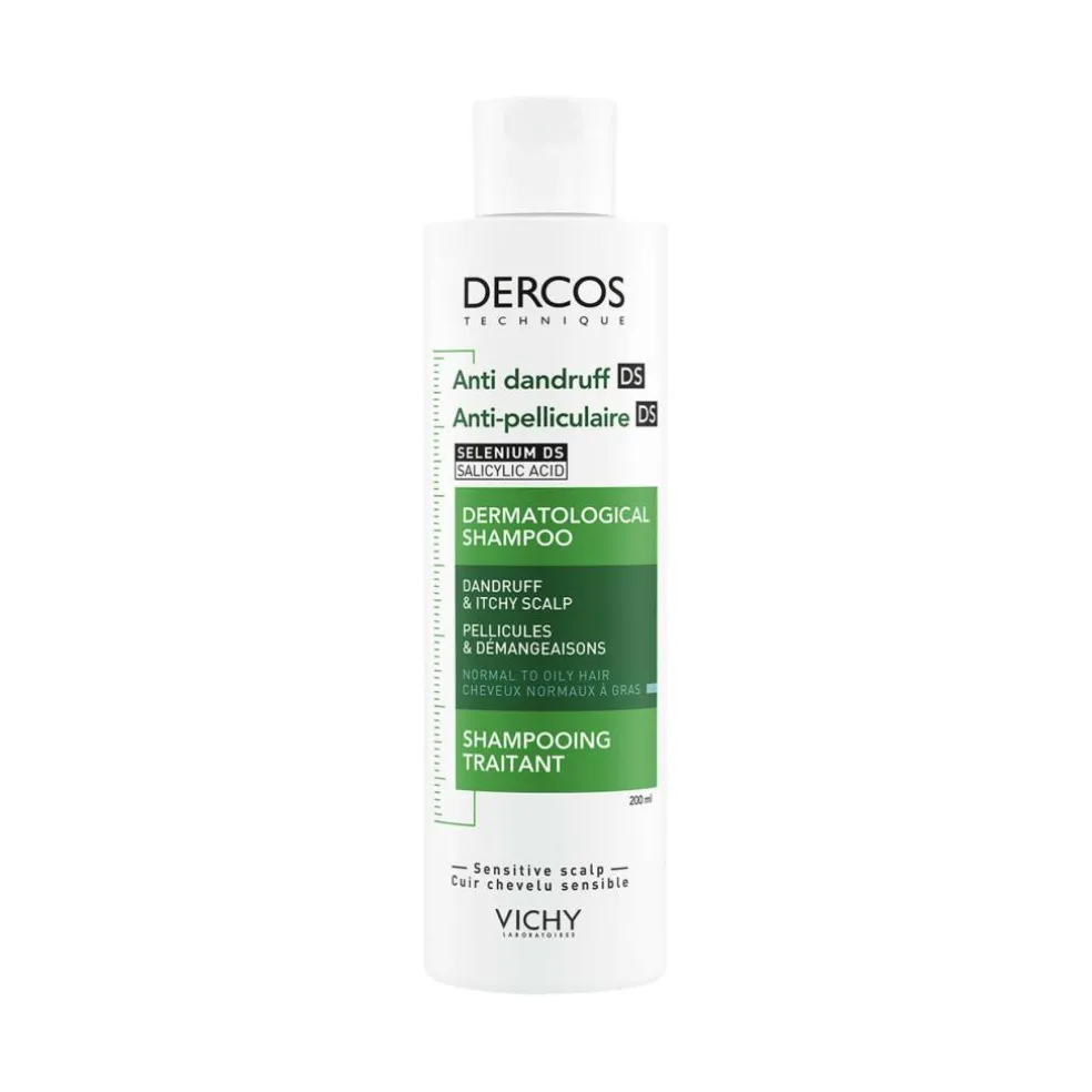 Dercos Skælshampoo til Normal/Fedtet Hårbund
