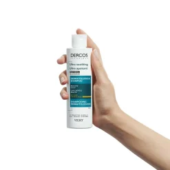 Dercos Ultra Soothing Shampoo (Blå) til Tørt Hår
