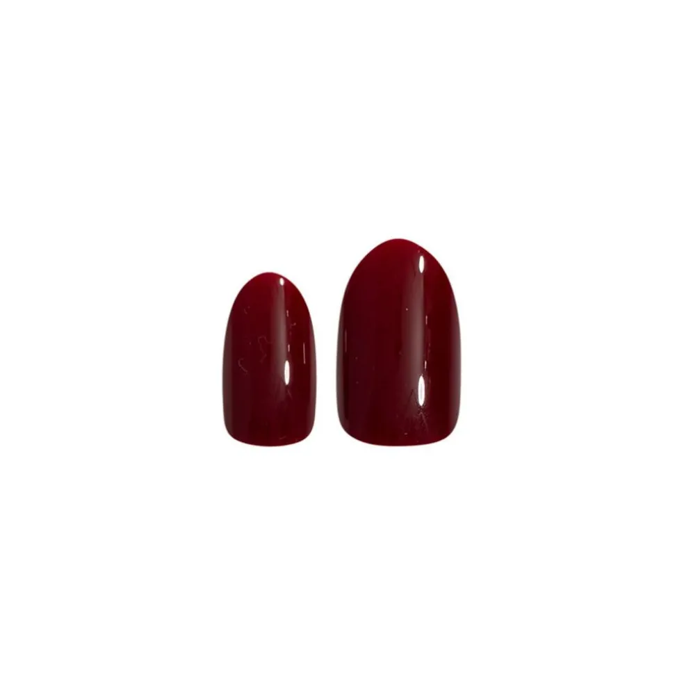 Design Selection Bordeaux Red Medium Oval
