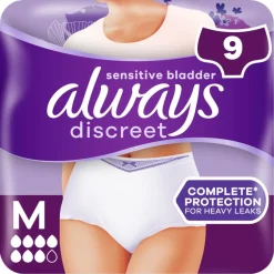 Discreet Inkontinestrusser Plus Medium
