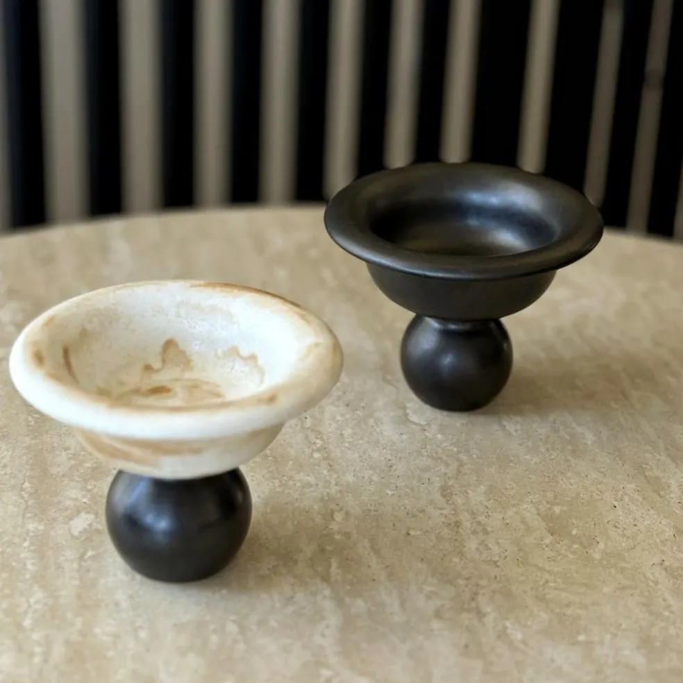 DOT Ceramic Incense Holder
