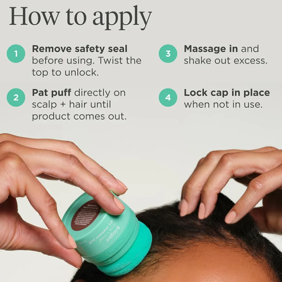 Dry Shampoo Puff