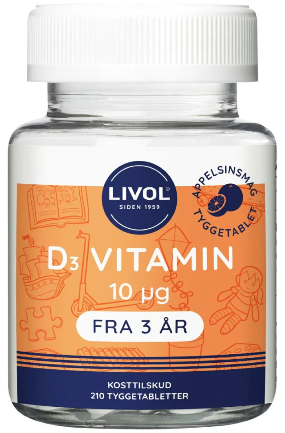 D-vitamin 10 µg