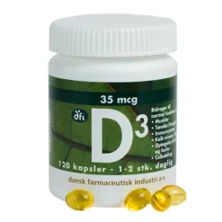 D-Vitamin 35 mcg 120 kapsler