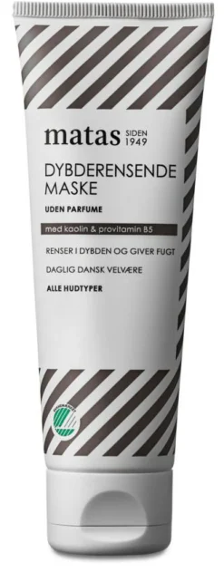 Dybderensende Maske til Alle Hudtyper Uden Parfume