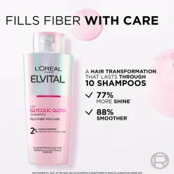 Elvital, Glycolic Gloss, Glansgivende Shampoo