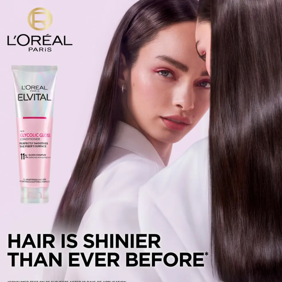 Elvital Glycolic Gloss Glansgivende Balsam