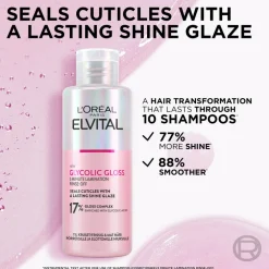 Elvital, Glycolic Gloss, 5-minutters Glansbehandling