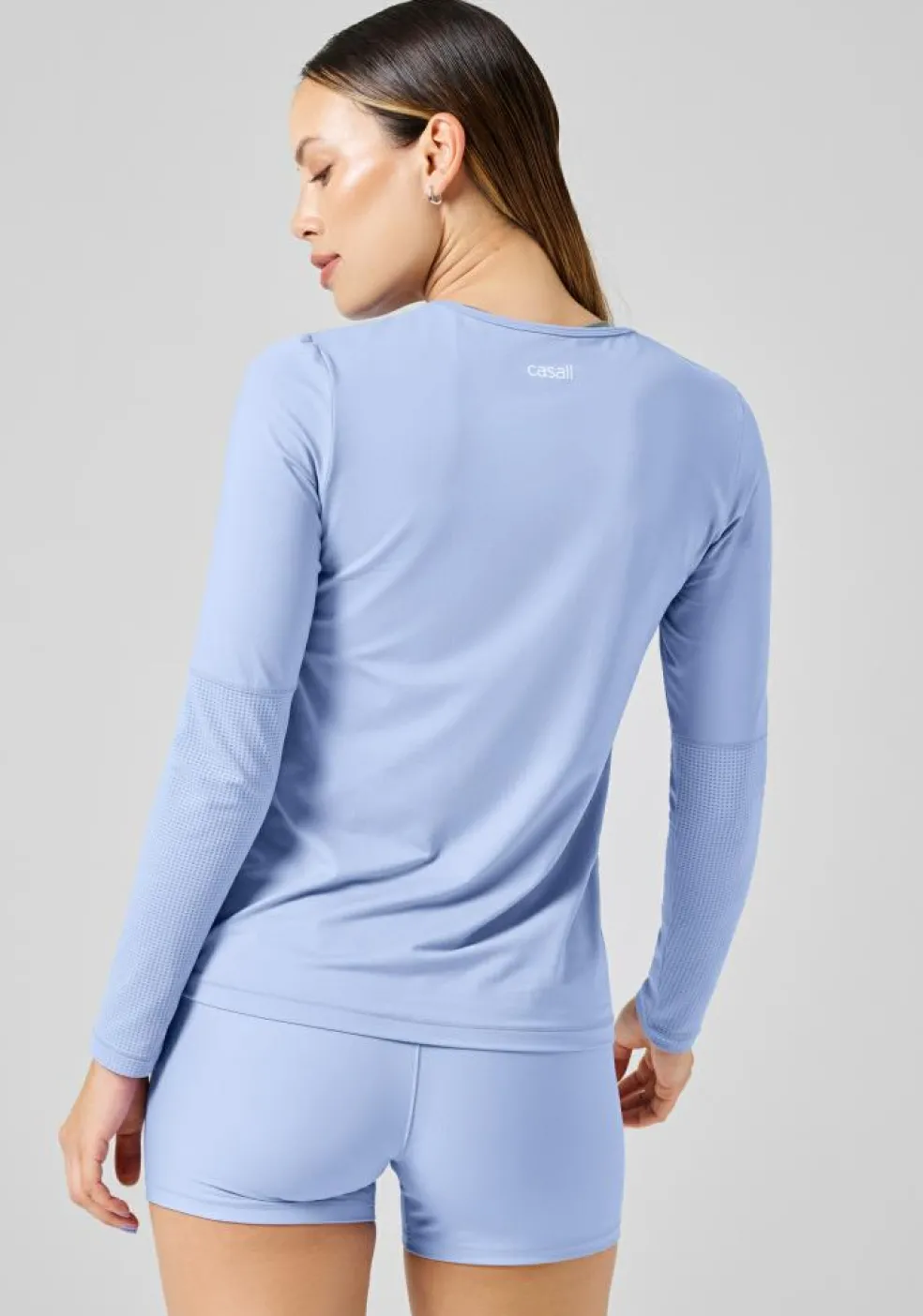 Essential Mesh Detail Long Sleeve