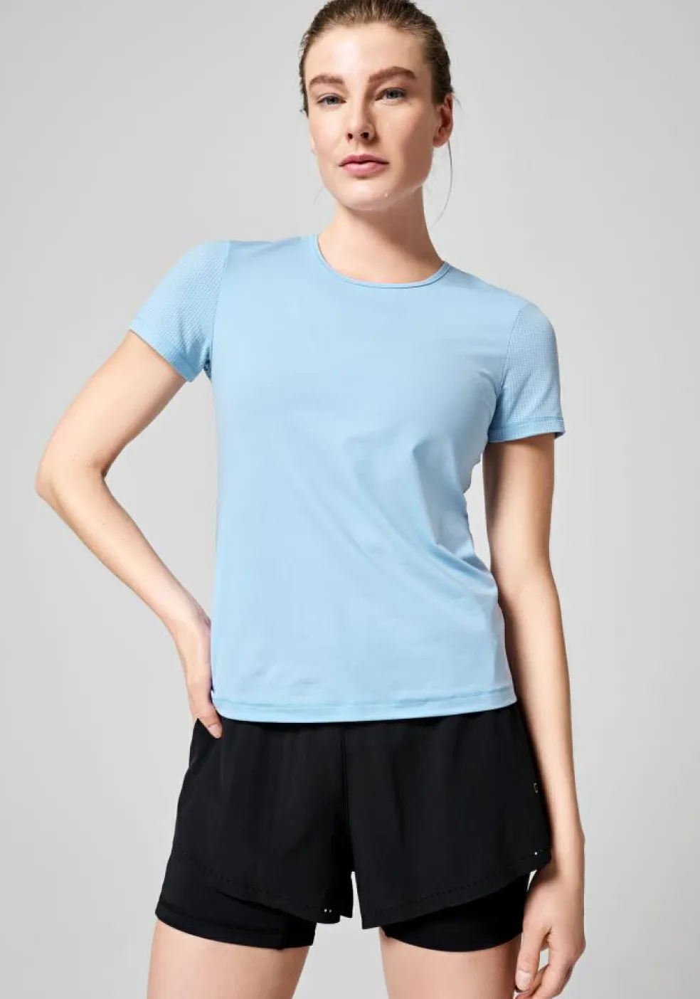 Essential Mesh Detail Tee