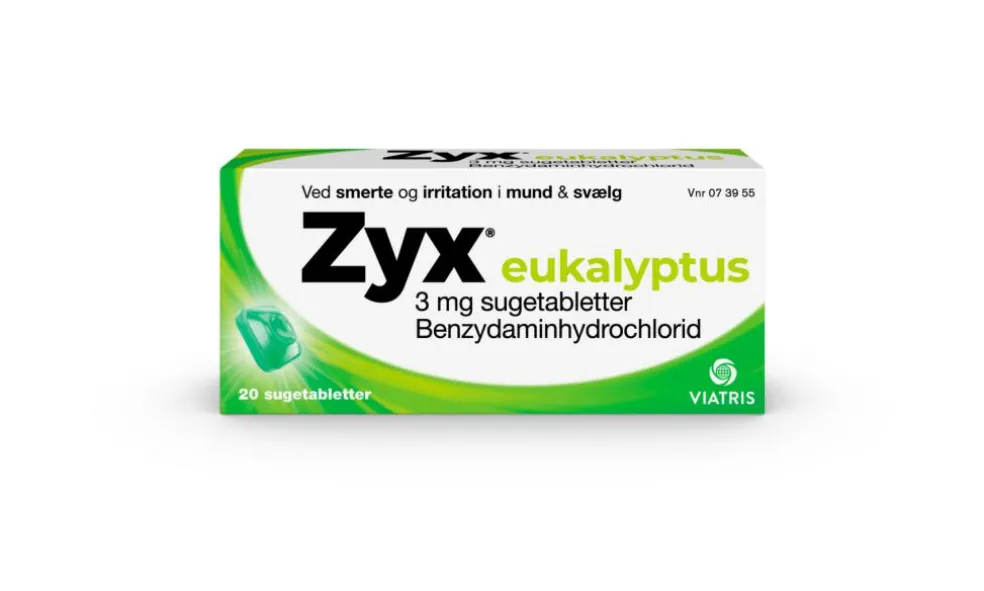 Eukalyptus Sugetabletter 3 mg