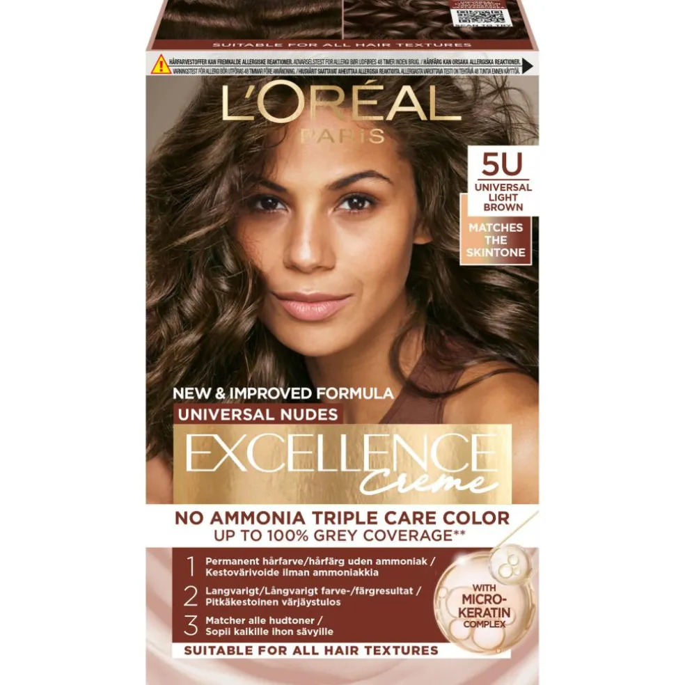 Excellence Universal Nudes Permanent Hårfarve