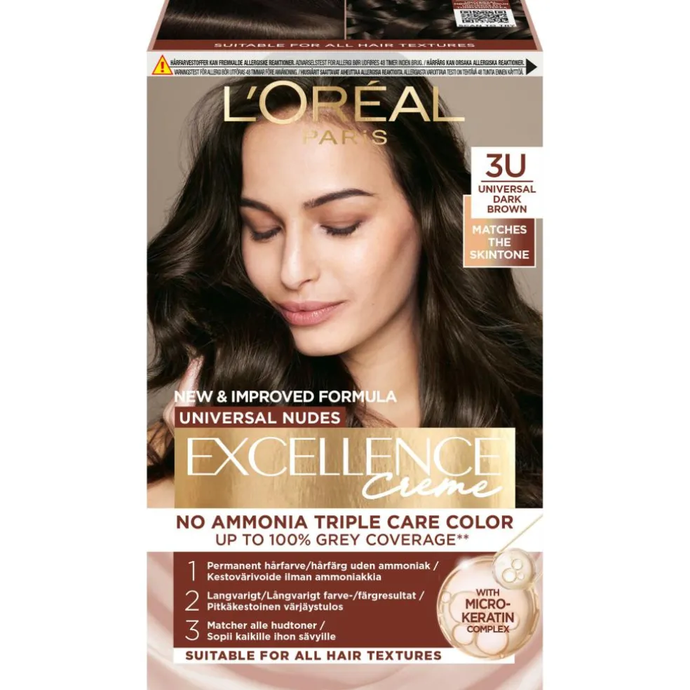 Excellence Universal Nudes Permanent Hårfarve