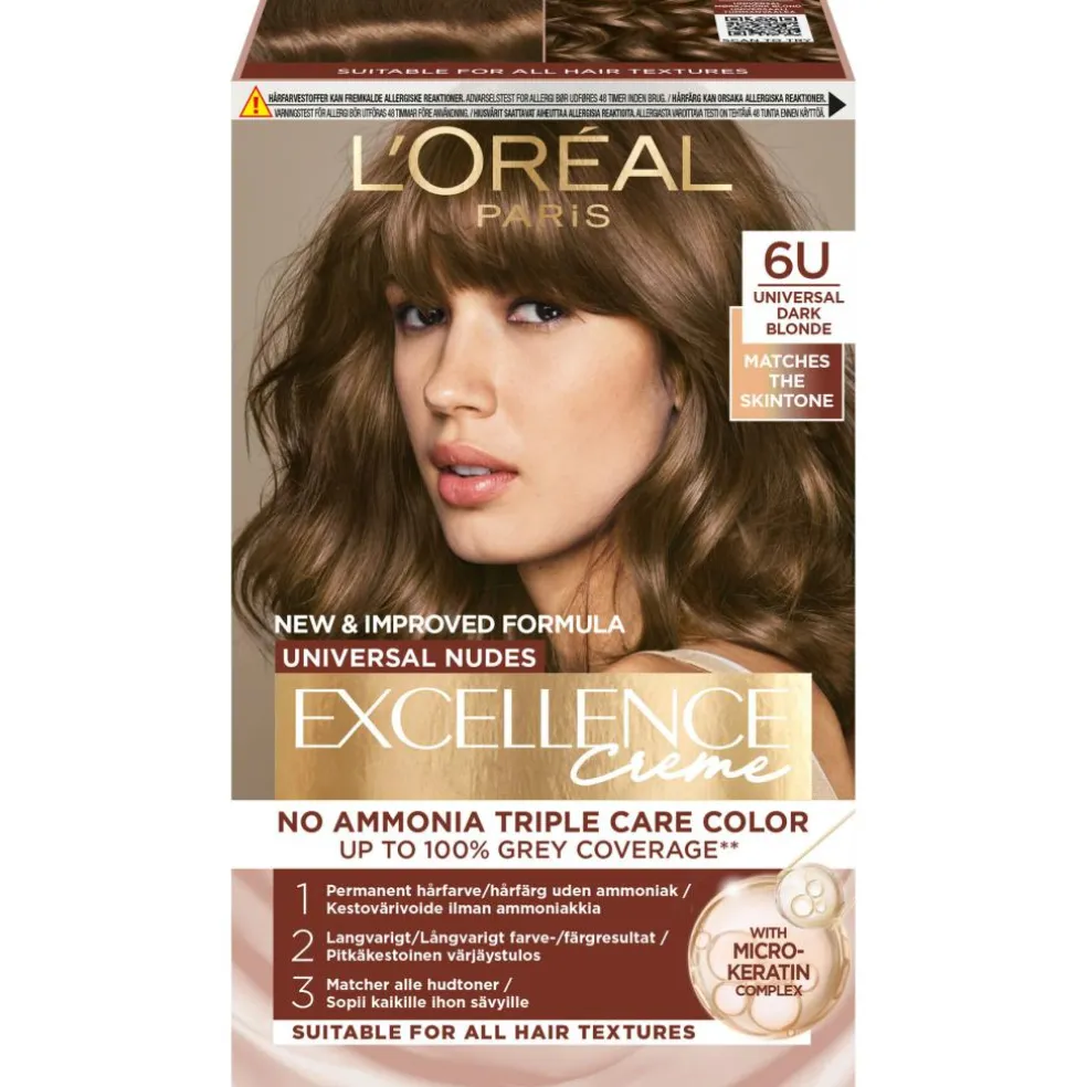 Excellence Universal Nudes Permanent Hårfarve