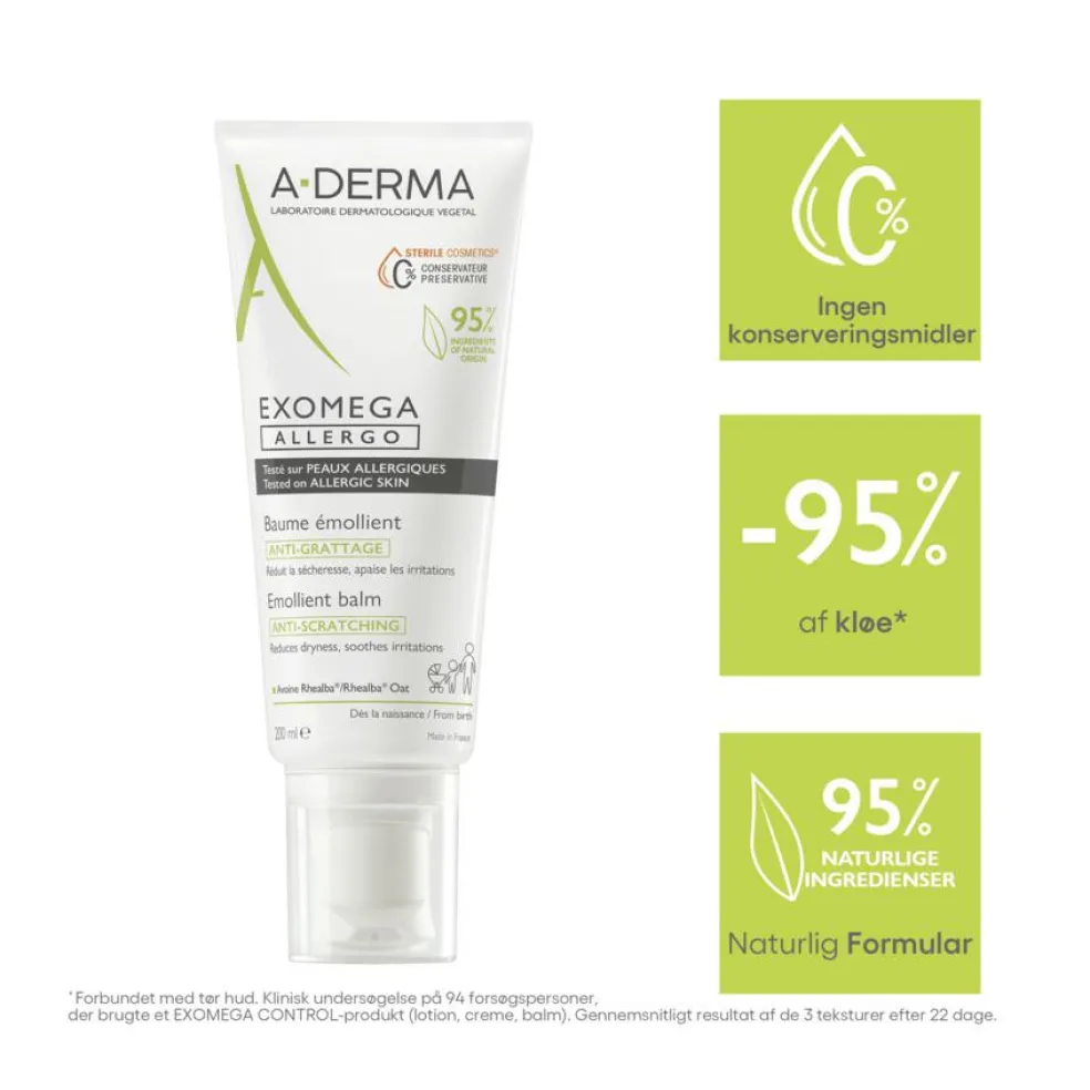 Exomega Allergo Anti-Scratching Balm