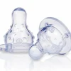 Flaskesut silikone 2-pak 0+