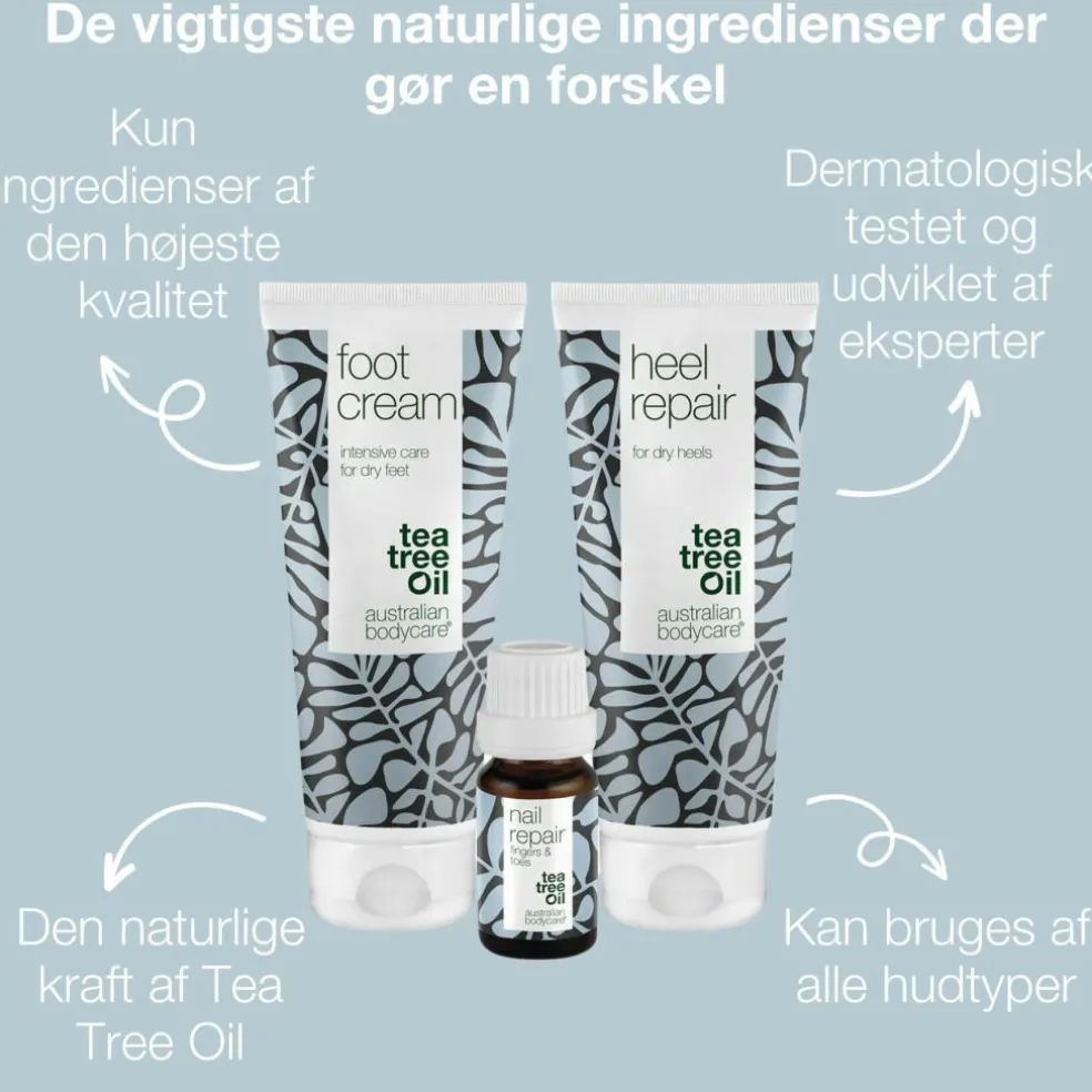 Fod og Neglepakke til Hård Hud