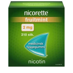 Fruitmint 2 mg medicinsk tyggegummi