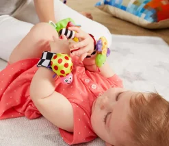 Gardenbug Wrist Rattle Set