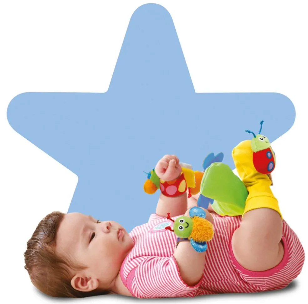 Gardenbug Wrist Rattle Set