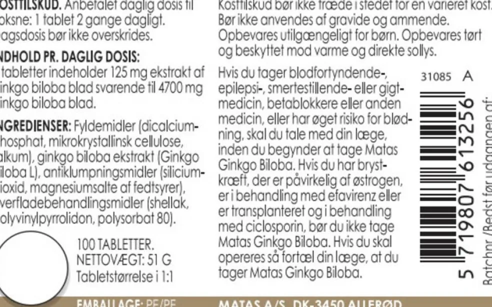 Ginkgo Biloba