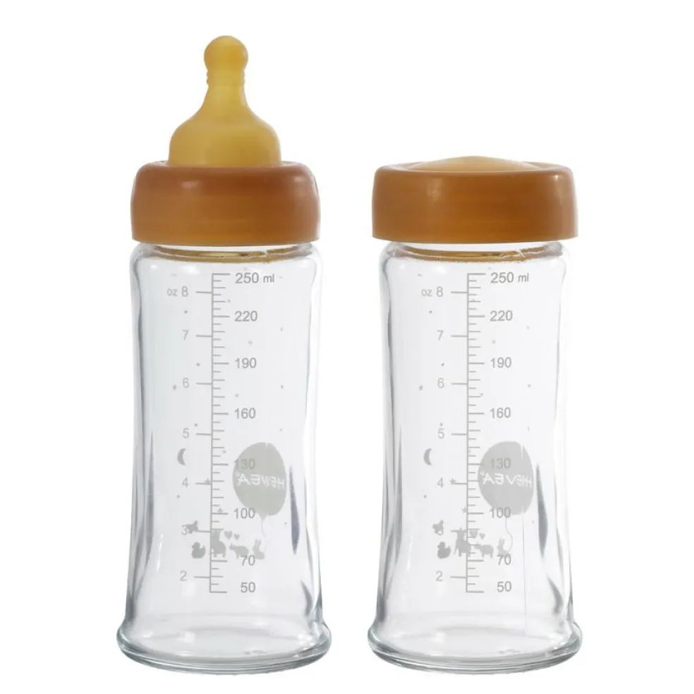 Glas Sutteflaske Wide Neck