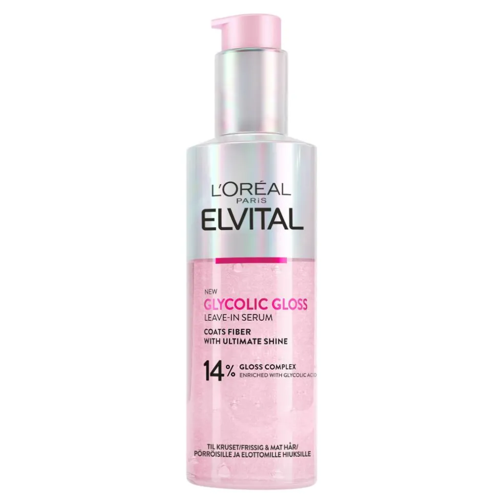 Glycolic Gloss, Blød- og Glansgivende Leave-in Serum